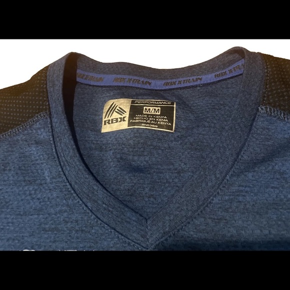 RBX Performance Fit Men’s Gym Shirt Size M - Picture 4 of 10